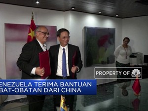 Venezuela Terima Bantuan Obat dari China
