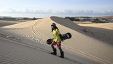 Dibandingkan skateboard, sandboard lebih panjang, yakni sekitar 130-160 centimeter.