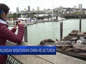 Kunjungan Wisatawan China ke AS Berkurang