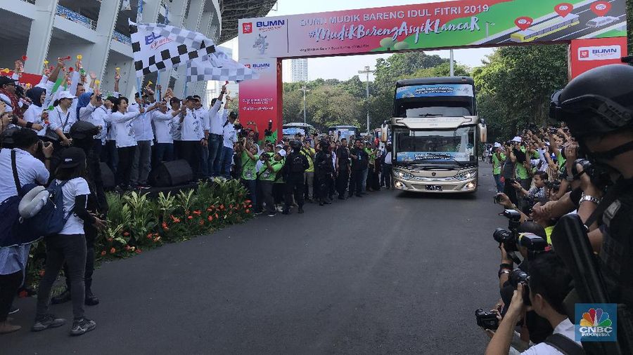 Total anggaran yang dibutuhkan untuk program BUMN Mudik Bareng ini sebesar Rp 100 miliar.