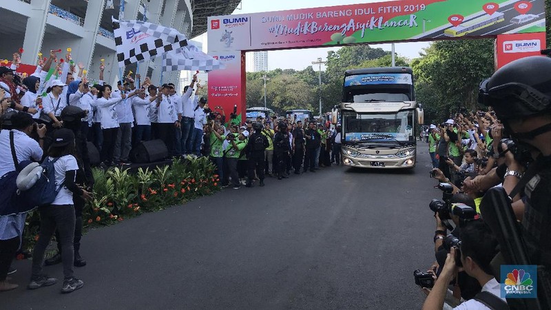 Total anggaran yang dibutuhkan untuk program BUMN Mudik Bareng ini sebesar Rp 100 miliar.