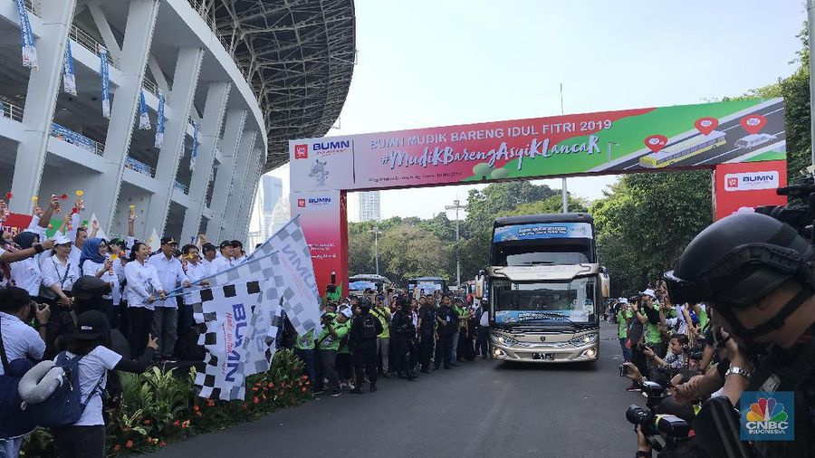 Total anggaran yang dibutuhkan untuk program BUMN Mudik Bareng ini sebesar Rp 100 miliar.