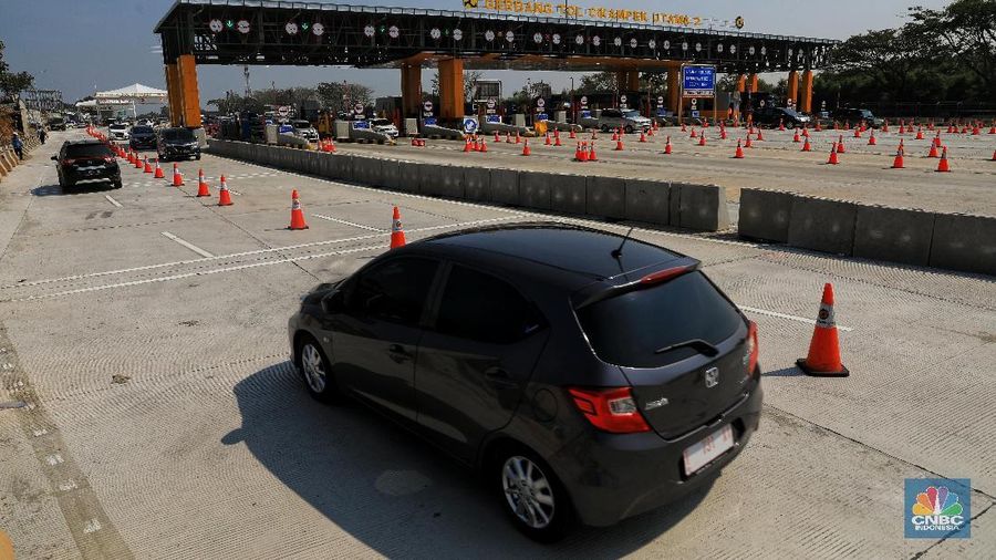 Keputusan ini untuk memaksimalkan efektivitas rekayasa lalu lintas contraflow jalan Tol Jakarta Cikampek arah Cikampek.