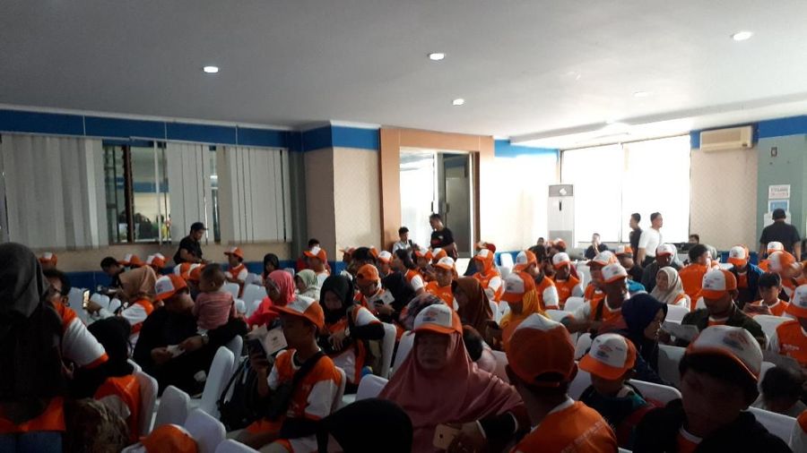 PT Bank Negara Indonesia Tbk (BBNI) memberangkatkan 2.000 pemudik dengan moda kereta api pada musim mudik 2019.