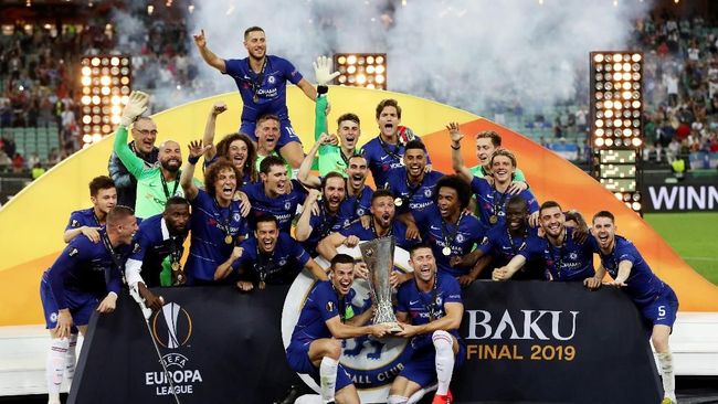 135 Gambar gambar chelsea juara europa 2019 Terkini