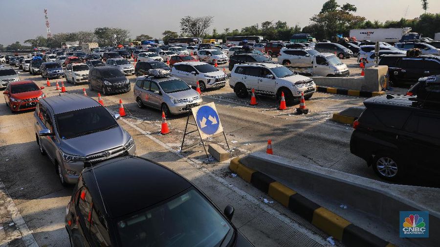 One Way di KM 70 Cikampek (CNBC Indonesia/Andrean Kristianto)