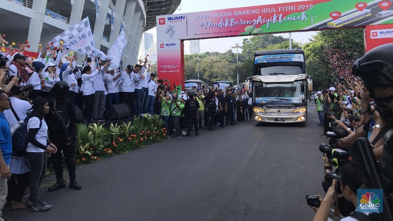 Total anggaran yang dibutuhkan untuk program BUMN Mudik Bareng ini sebesar Rp 100 miliar.