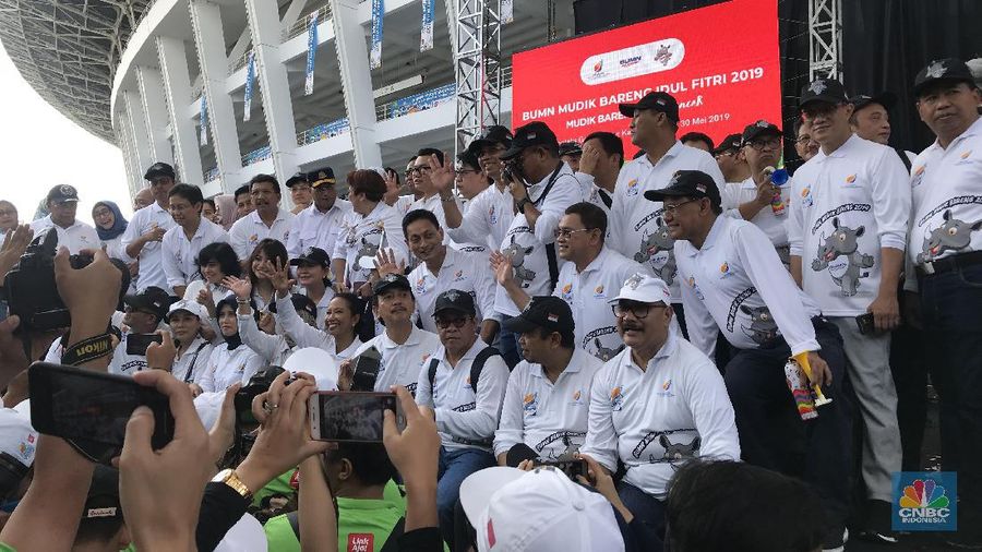 Total anggaran yang dibutuhkan untuk program BUMN Mudik Bareng ini sebesar Rp 100 miliar.