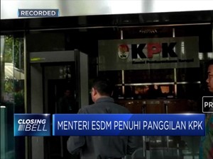Menteri ESDM Penuhi Panggilan KPK