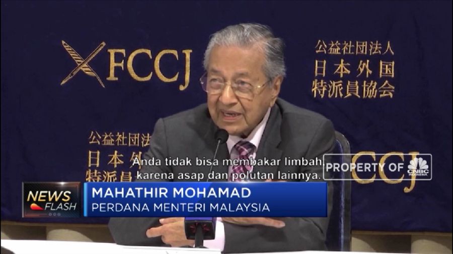 Mahathir Mohamad merayakan ulang tahunnya yang ke-94 pada hari Selasa (10/7/2019).