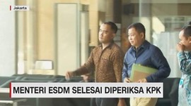 VIDEO: Menteri ESDM Selesai Diperiksa KPK