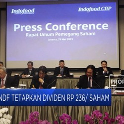 Grup Indofood Tetapkan Dividen 50%