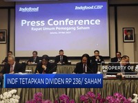 Grup Indofood Tetapkan Dividen 50%