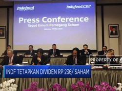 Grup Indofood Tetapkan Dividen 50%