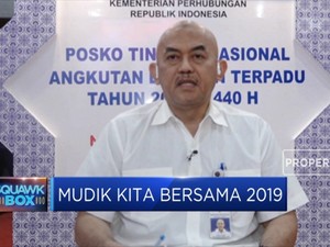 Kemenhub : Persiapan Angkutan di Lebaran 2019 Telah Baik