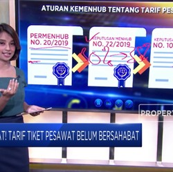 Gawat! Tarif Tiket Pesawat Belum Bersahabat