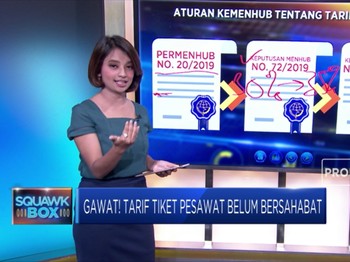 Gawat! Tarif Tiket Pesawat Belum Bersahabat