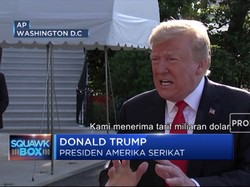 Trump: China Ingin Akhiri Perang Dagang