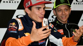 Rossi: Saya dan Marquez Tak Pernah Akur