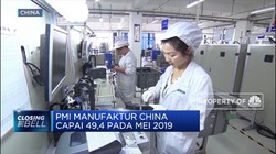 PMI Manufaktur China Capai 49,4 pada Mei