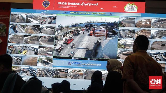 Cara Cek CCTV Arus Mudik dari Ponsel