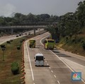 Astaga! Jalan Tol Cipali Ambles, Contra Flow Diberlakukan