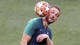 Striker Tottenham Harry Kane menegaskan dia sudah pulih dari cedera pergelangan kaki. Sang pelatih. Mauricio Pochettino, kemungkinan memainkannya jika kondisi fit. (REUTERS/Toby Melville)