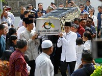 Jenazah Ani Yudhoyono Tiba di Halim, Disambut Upacara Militer