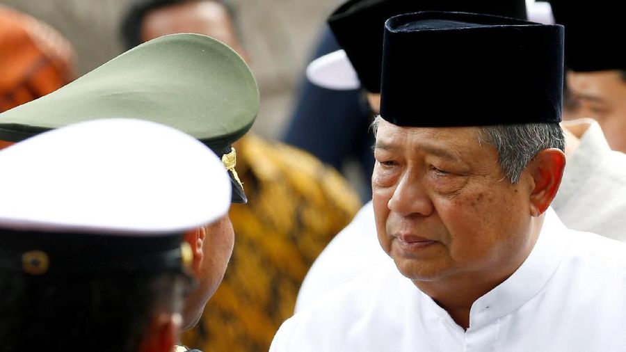 residen RI ke-6 Susilo Bambang Yudhoyono (SBY) menyampaikan terima kasih atas belasungkawa yang diucapkan untuk Ani Yudhoyono