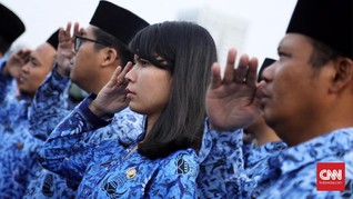 PNS yang Tak Upacara Pancasila, Tukin Dipangkas 2 Persen