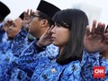 PNS yang Tak Upacara Pancasila, Tukin Dipangkas 2 Persen