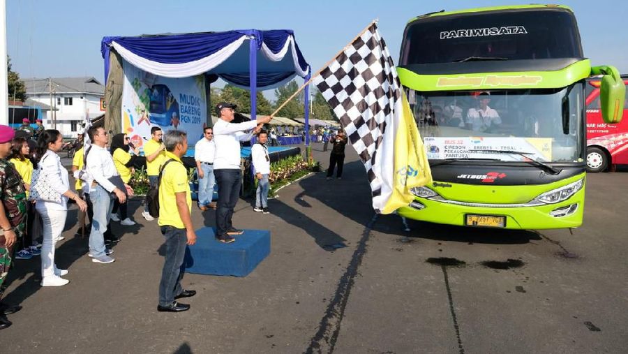 PT Perusahaan Gas Negara Tbk atau PGN kembali menggelar program mudik bareng. Tahun ini, sebanyak 4.000 pemudik akan diberangkatkan dengan 100 armada bus.