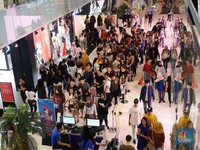 Ramadan Mau Usai, Midnight Sale di GI Diserbu Tadi Malam