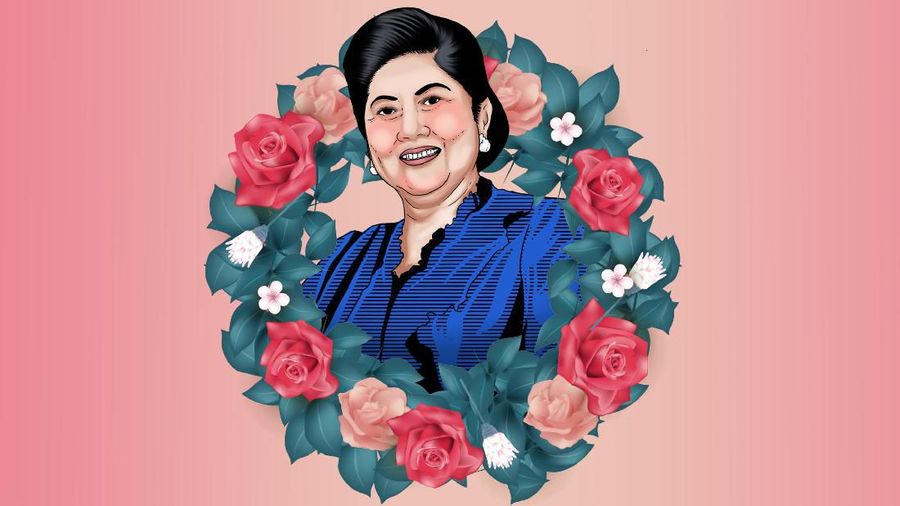 Marty Natalegawa mengenang mendiang Ani Yudhoyono sebagai sosok sebagai duta negara yang terbuka.