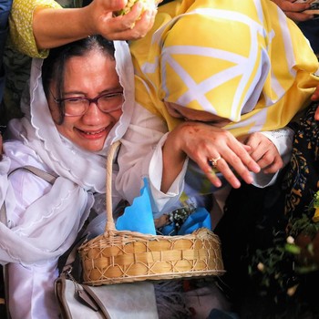 Tangis Haru Melepas Ani Yudhoyono ke Tempat Terakhir