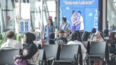 Rata-rata jumlah penumpang di Bandara Soekarno-Hatta selama tiga hari terakhir yakni H-6 sampai H-3 sebanyak 185 ribu penumpang. Angka ini lebih kecil dibanding 2018 yakni sebanyak 199 ribu. (ANTARA FOTO/Nova Wahyudi/foc).