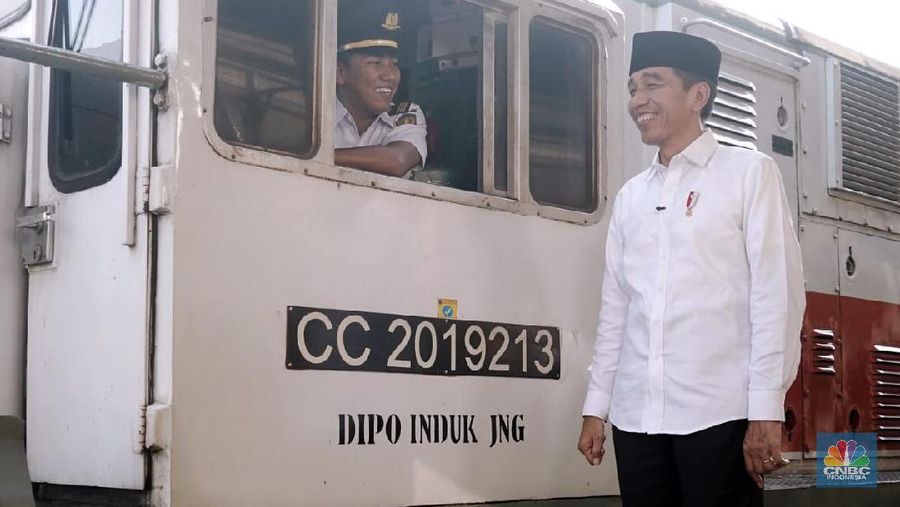 foto/ucapan selat Idul Fitri Jokowi/ Laily Rachev - Biro Pers Sekretariat Presiden