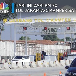 Catat! Hari ini KM 70 Jalan Tol Jakarta-Cikampek Satu Arah