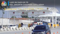 Catat! Hari ini KM 70 Jalan Tol Jakarta-Cikampek Satu Arah