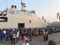Emiten Ini Berangkatkan 678 Pemudik via Kapal Laut
