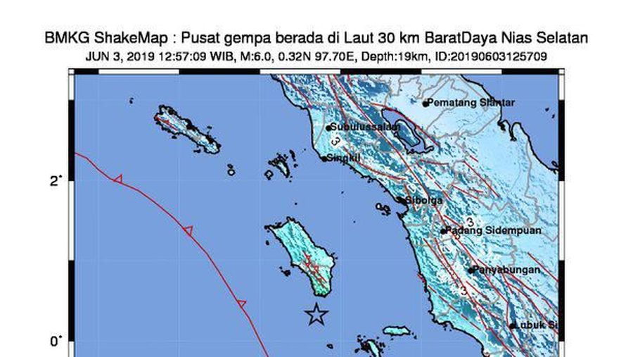 Gempa Nias (twitter @infoBMKG)