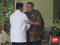 Mata Prabowo Berkaca-Kaca Saat Datang ke Rumah SBY