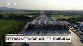 VIDEO: Rekayasa Sistem Satu Arah Tol Trans Jawa