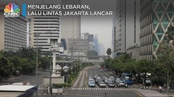Libur Lebaran, Begini Kondisi Jalanan Jakarta yang Lengang