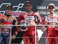 FOTO: Petrucci Menang dan Rossi Sial di MotoGP Italia