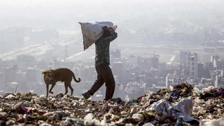 Gunung Sampah di India Bakal Kalahkan Tinggi Taj Mahal