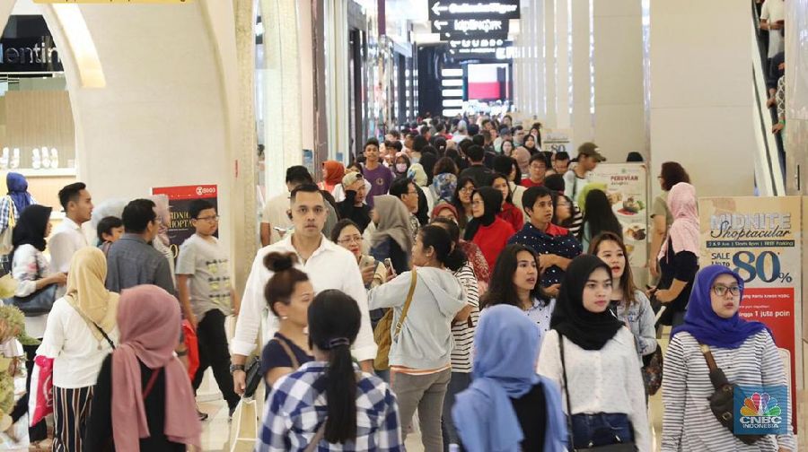 Suasana Mal Kota Kasablanka (CNBC Indonesia/Lynda Hasibuan)