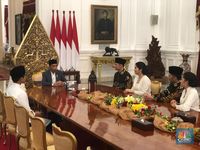 Silaturahmi Keluarga SBY Ke Jokowi & Megawati Jadi Perhatian