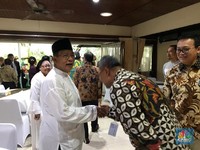 Open House, Menteri Darmin Sajikan Mie Kangkung & Toge Goreng