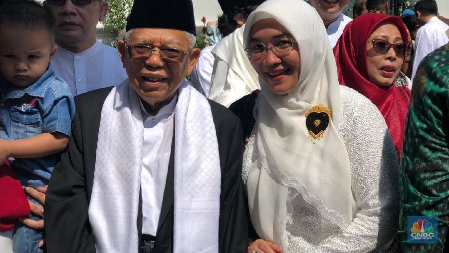 Berbagai kalangan masyarakat hadir dalam open house Jokowi di Istana Negara, Rabu (5/6/2019).